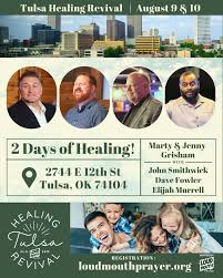 Come see us at the Tulsa Healing Revival