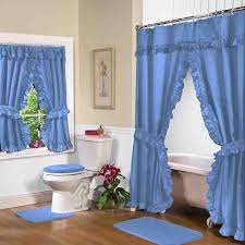 Maybe you would like to learn more about one of these? Image Detail For Of 3 Search Results For Ruffle Blue Priscilla Curtain Double Swag Shower Curtain Shower Curtain Green Shower Curtains