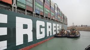 Simply chain up to the corner castings and lift the end of the container, place a block under the end, and then back your trailer under it lifting the container onto the truck. Suez Canal Owner Of Cargo Ship Blocking Waterway Apologises Bbc News