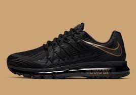 Nike has created a supportive, neutral shoe that includes many features that help create a. Nike Air Max 2015 Black Gold Dc4111 001 Release Sneakernews Com