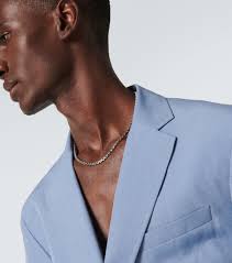 Collier chaîne en argent sterling en argenté