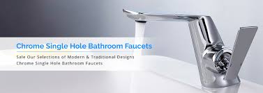 This timeless model is sure to last for years thanks to its. Chrome Single Hole Bathroom Faucets Fontanashowers Brass One Hole Bathroom Faucet