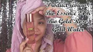 A host of benefits promised by the brand and coming with it adequate product information, ingredients and how to apply. Product Review Bio Essence 24k Bio Gold Rose Gold Water Youtube