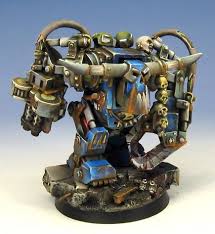 Big Bad Ork Blue Table Painting Warhammer 40k Miniatures Warhammer Figures Orks 40k