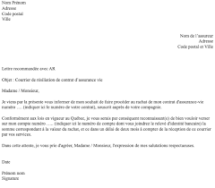 La loi ne vous oblige aucunement à expliquer les raisons qui vous poussent à clôturer votre abonnement. Modele Gratuit De Lettre De Resiliation D Assurance Vie Pour Le Quebec