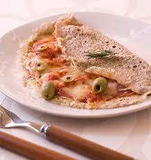 Galettes Facon Pizza Au Jambon Olives Et Fromage Recette Recettes De Cuisine Crepes Salees Recette