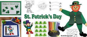 Patrick's day is now associated with wearing green, parades (when they're not canceled) and beer, the holiday is grounded in history that dates back more than 1,500 years. St Patrick S Day Preschool Crafts Activities And Games Kidssoup
