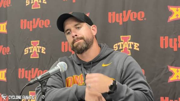 Jimmy Rogers' full press conference following a 16-13 loss to No. 21 Iowa.  | CycloneFanatic | Facebook