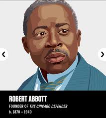 🧡 Best Brains Honors Black History 💙 Robert Sengstacke Abbott, the  founder of one of the most-read Black newspapers in the United States, the  Chicago Defender, gave a voice to the Black