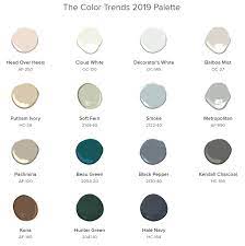 Some black colors have a warm brown tone, others a cool blue. Benjamin Moore Paint Color Trends 2019 Postcards From The Ridge