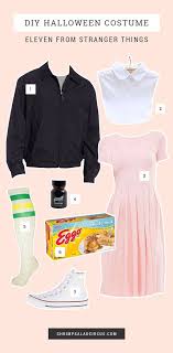 Diy Stranger Things Halloween Costume Dress Up As Eleven From The Hit Net Stranger Things Halloween Costume Stranger Things Halloween Stranger Things Costume