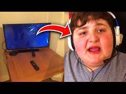 Share a gif and browse these related gif searches. I Unplugged His Ps4 Mid Game Fortnite Fat Kid Rage Caught On Camera Youtube
