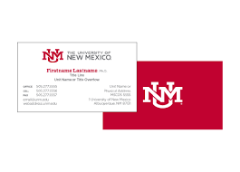 This will allow you to fit the business cards on the page. Business Cards Unm Brand Guidelines The University Of New Mexico
