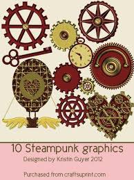 If you love steampunk genre books and movies, steampunk fashion and steampunk home design, you've. Steampunk Graphics Cup310048 63 Craftsuprint