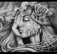 Pin By Og Cin On Og Chicano Art Tattoos Chicano Drawings Chicano Art