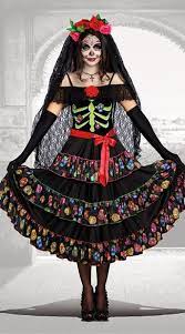 Dia de los muertos headpiece veil day of the dead costume headband mantilla #underwraps. Lady Of The Dead Costume Flirty Day Of The Dead Costume Yandy Com Costumes For Women Unique Clothes For Women Sugar Skull Costume