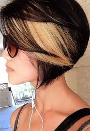Highlights on dark hair cut across the board because they work fresh and new. Short Black Hair With Blonde Highlights Novocom Top