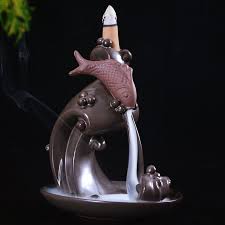 Https Www Moylor Com Products Creative Ceramic Incense Burner Smoke Back Flow Tower Sandalwood Incense B Ceramic Incense Holder Incense Holder Incense Burner