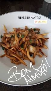shimeji na manteiga receitas