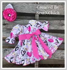 3 6 Mth Valentine Dress Dresses Fabric Flowers Pink