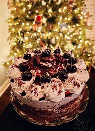 My first ever Black Forest cake, complete with a fresh cherry almond  filling. This is a keeper! : rVeganFoodPorn