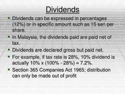 Usually expressed in percentage, it is the dividend per share, divided by the stocks price per share. Ppt Company S Financial Statement Publish Account Powerpoint Presentation Id 4492785