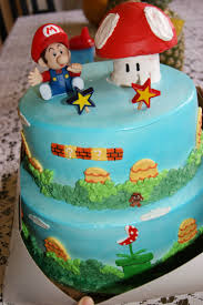 Super Baby Mario Cake I Loved It It Was Sooo Perfect For His Party Super Mario Cake Mario Cake Mario Bros Baby Shower