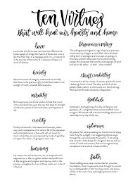 Ten Virtues Etsy Love Scriptures Bible Quotes Bible Inspiration