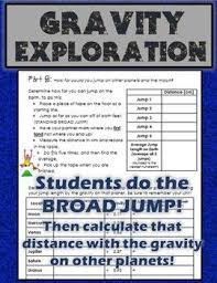 Gravity Exploration Find Your Weight And Jump Distances On Other Planets Earth Science Lessons Science Teaching Resources Secondary Science Lessons