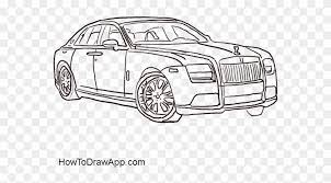 Mini modifications aren't a new trend, as the catchy little cooper has become the canvas for many designers. Rolls Royce Phantom Coloring Pages Clipart Library Rolls Royce Line Drawing Hd Png Download 600x600 1498056 Pinpng