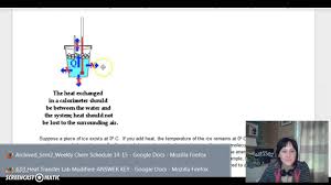 Suppose you place 125 g of aluminum in a calorimeter. 4 03 Calorimeter Lab Answer Key Video Youtube