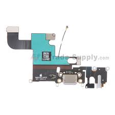 I saw lots of discussions about cleaning the port. Apple Iphone 6 Charging Port Flex Cable Ribbon Light Gray Etrade Supply