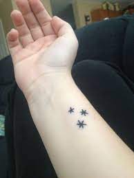 3 Stars That Are In The Corner Of Every Page In Harry Potter Books Newtattoo Hp Judgeme New Tattoos Print Tattoos Paw Print