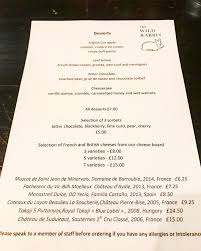 Many people choose fine dining restaurants for a special occasion, so the food must not disappoint in either selection or quality. The Dessert Menu At The Newly Michelin Starred Pub The Wild Rabbit Located In The Cotswolds Read Our Review On Desserts Menu Menu Restaurant Fine Dining Menu