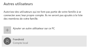 Comment créer un compte ? Comment Creer Un Nouvel Utilisateur Sur Windows 10