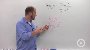 M m b = problem #1. Change Of Base Formula Problem 1 Algebra 2 Video By Brightstorm