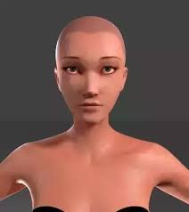 3D model The boy high poly model cartoon character VR