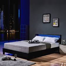 Jetzt bett 120x200 bestellen bei ackermann. Led Einzelbett Lederbett Bettgestell Lattenrost Kunstlederbett Bett Polsterbett