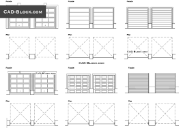 Maybe you would like to learn more about one of these? Garage Doors Cad Block Free Autocad File