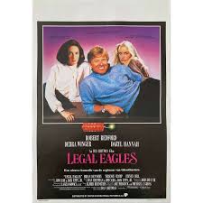 LEGAL EAGLES Movie Poster (14x21 in. - 1982 - Belgium)