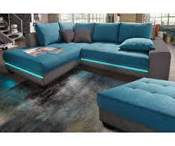 1 x sofa mit beleuchtung. Nova Via Ecksofa Mit Ottomane Links Rgb Led Beleuchtung Anthrazit Turkis Ab 899 99 Preisvergleich Bei Idealo De