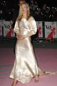The supermodel, 44, looked absolutely exquisite in a cream coloured satin slip dress which she. Kate Moss And The Dior Couture Gown 2007 Vintage Fashion Guild Forums