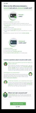 How does a secured credit card work? Differences Between An Unsecured Credit Card And Secured Card