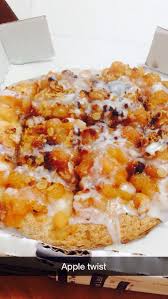 Apple Twist Papa Johns Food Apple Pizza Cooking