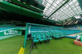 The New Celtic Park Dugouts : ▪️ Raised to pitch level ▪️ 2 rows of modern  seats and a 3rd row of what looks like padded seating (previously there was  only 2