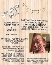 We did not find results for: Diy Scar Wax This Is Super Easy And Cheap And I Use It All The Time This Isn T A Recipe To Be Us Halloween Makeup Diy Zombie Makeup Diy Halloween Makeup