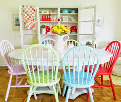 Painted Furniture Ideas 12 Color Schemes For Your Kitchen Painted Furniture Ideas Dining Room Colors Colorful Dining Room Chairs Dining Room Table Set