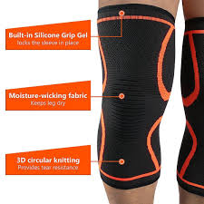 Knee Brace Compression Sleeve Lift And Rise Stabilizer