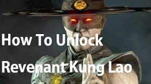 You can purchase his ea pack to get him 2 weeks early. Mortal Kombat X How To Unlock Revenant Kung Lao Youtube
