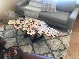 5 out of 5 stars. Live Edge Buckeye Burl Coffee Table With Stone Inlay By Natural Wood Edge Creations By Rick Griggs Seen At Private Residence Scottsdale Wescover